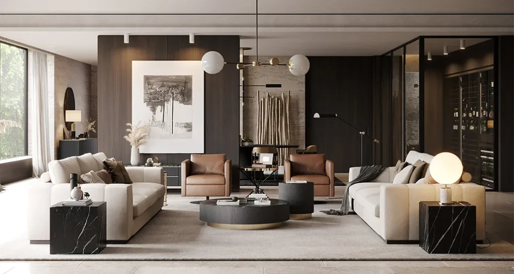 Charlie sofa is a contemporary upholstered sofa with wood or steel base and is suitable for hospitality and contract projects