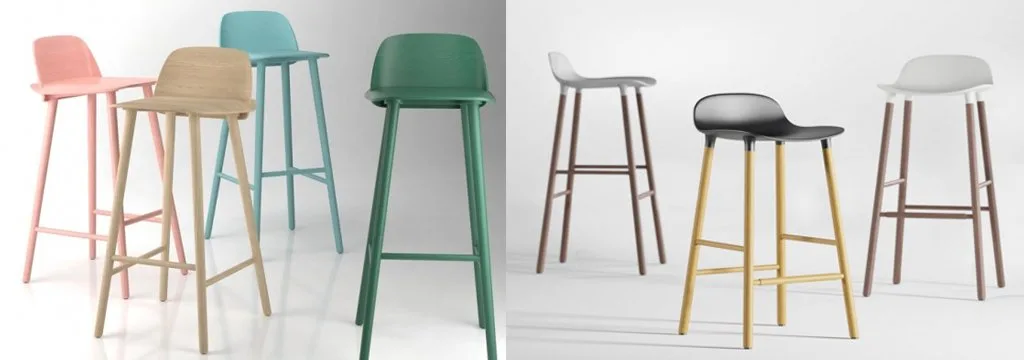 Normann Copenhagen bar stools