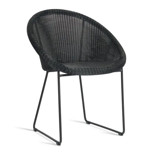 Gipsy dining chair black base 01