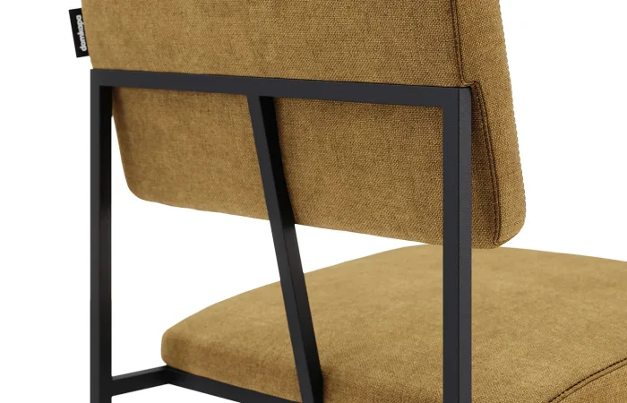 Gram chair Lagone 32 and black textured steel 4