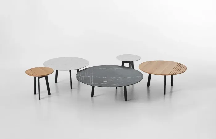 Groove side table coffee table