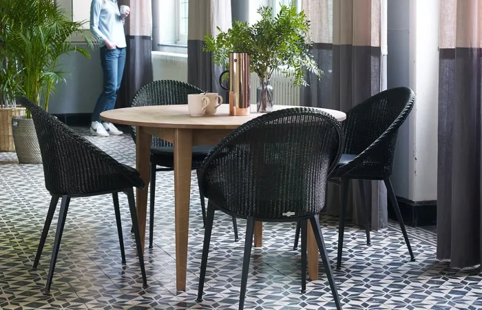 Jack dining chair steel base ls4