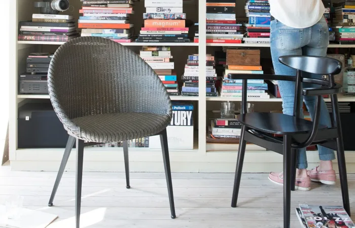 Jack dining chair steel base ls5