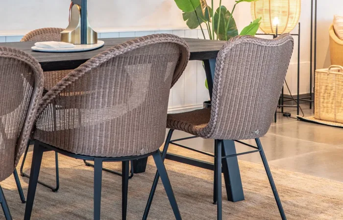 Jack dining chair steel base ls6