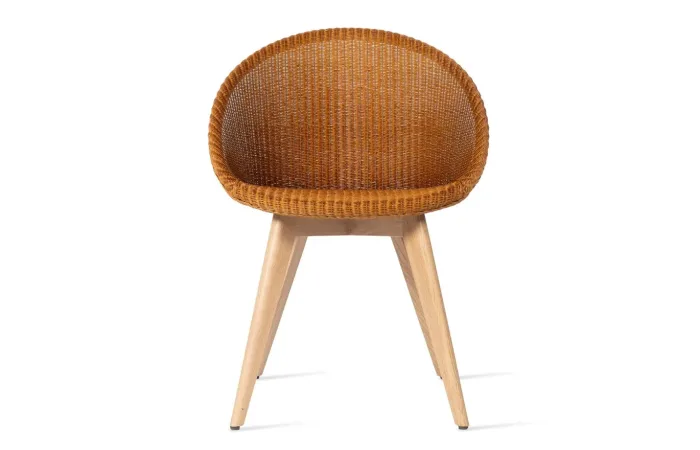 Joe dining chair wood base natural 02