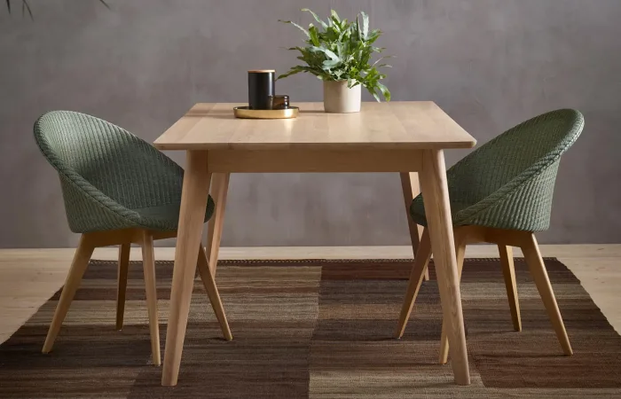 Joe dining chair wood base natural LS01