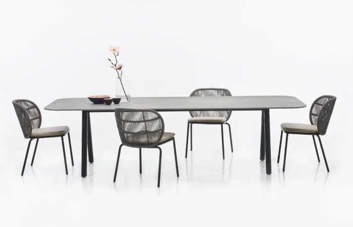 kodo dining table with kodo chair