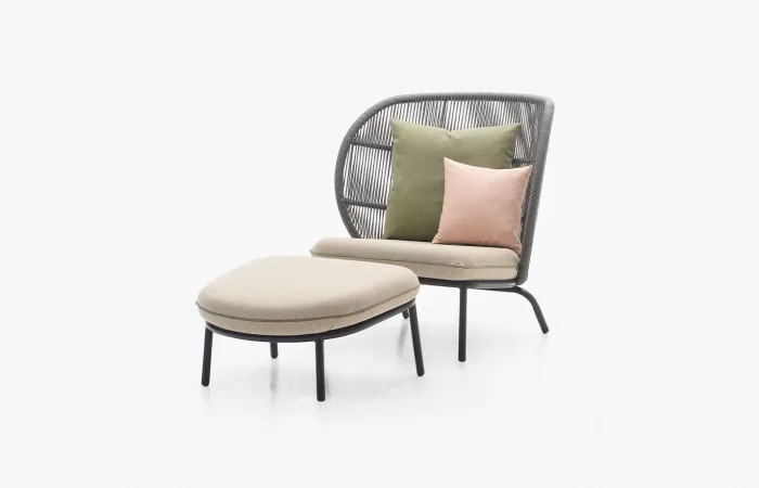Kodo cocoon and footrest