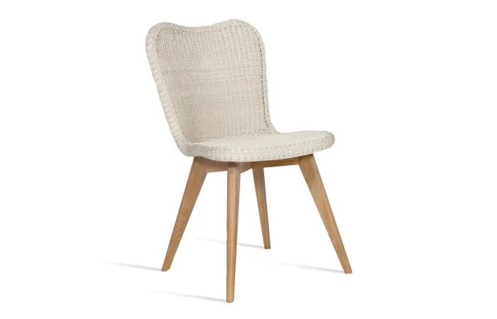 Lena dining side chair teak base Gipsy 01