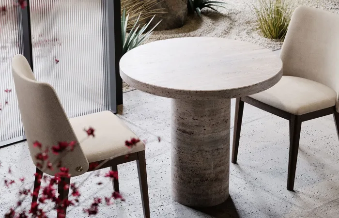 Louise chair Desna Scarlet lifeshot view 2