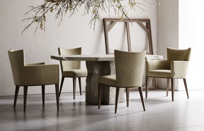 Vianna dining side chair and armchair ls1
