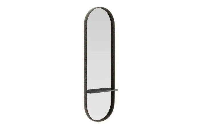 cleo mirror small with clear mirror side view