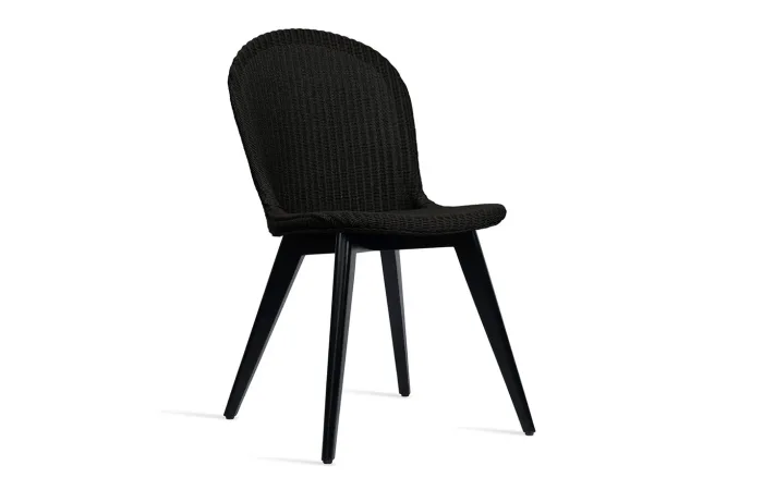 vincent sheppard yann dining chair wood base black