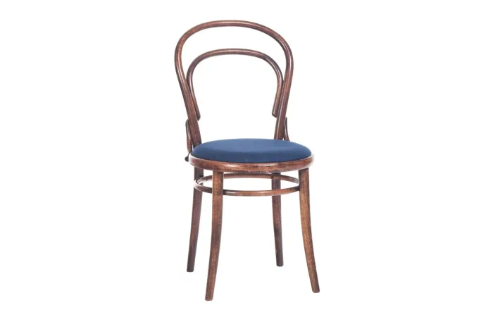 14 dining chair bent wood upholstery seat Ton 01