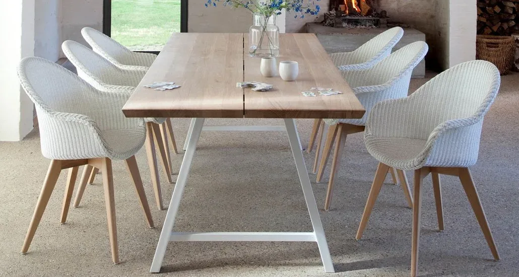 Albert Rectangular Dining Table and avril dining chair
