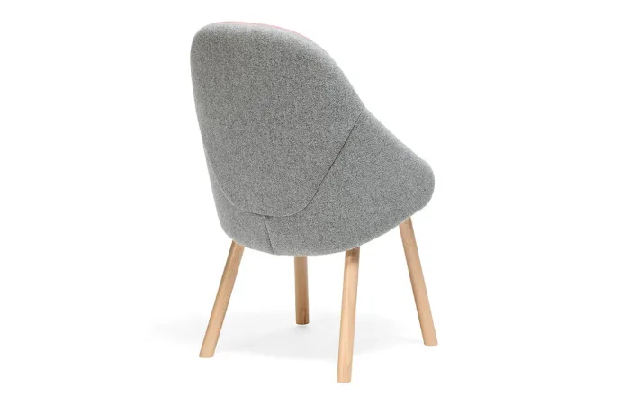 albu chair with seat and back upholstery 5