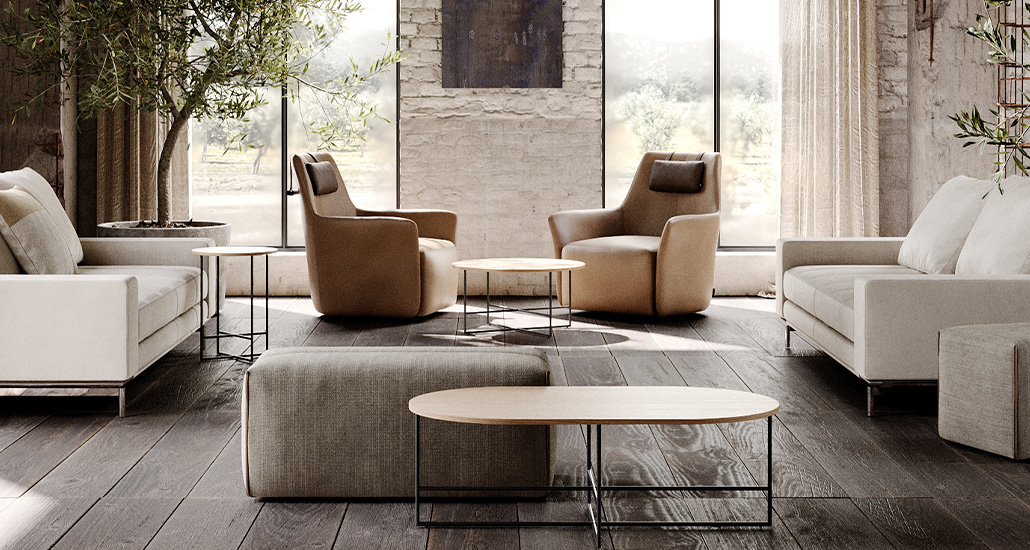 alexander armchair by domkapa is a contmeporary upholstered armchair suitable for hospitality and contract spaces 