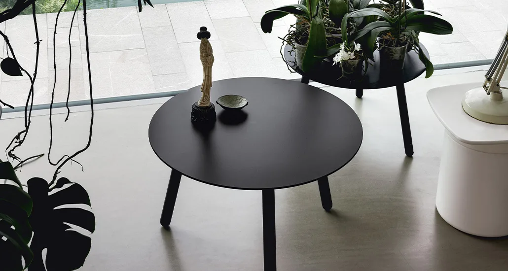 BCN Table is a contemporary coffee table made of wood and is suitable for hospitality, contract and residential projects