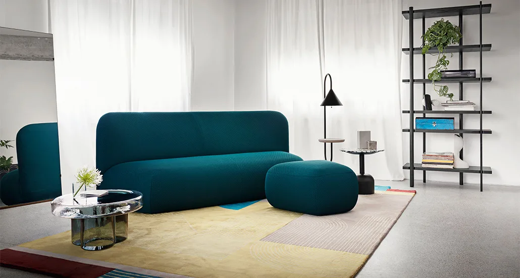 Botera Sofa is a contemporary collection from fabiia that consists ofr sofas, armchairs and poufs suitable for hospitality, contract and residential projects.