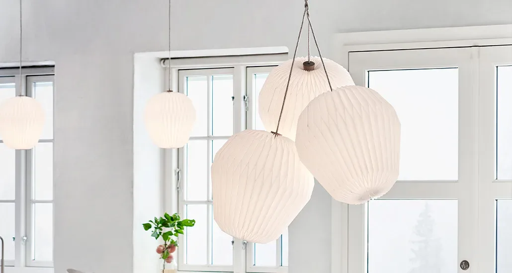 bouquet pendant lamp by le klint and with a new dining experience