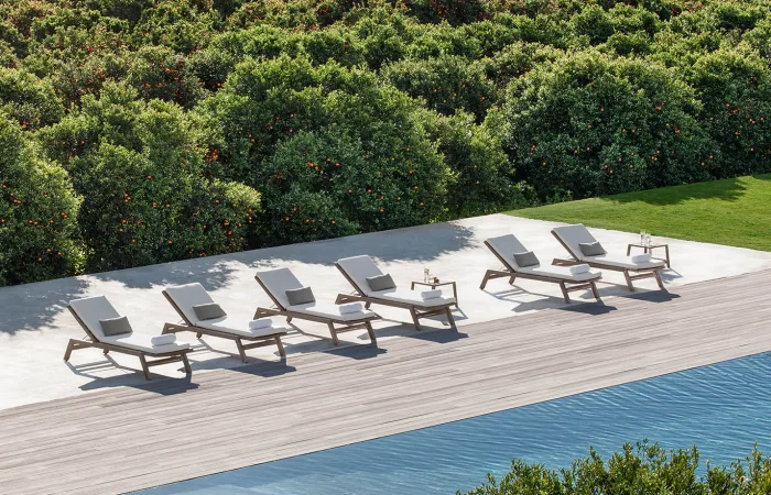 Costes Sunbed By Ehtimo in a relaxed way