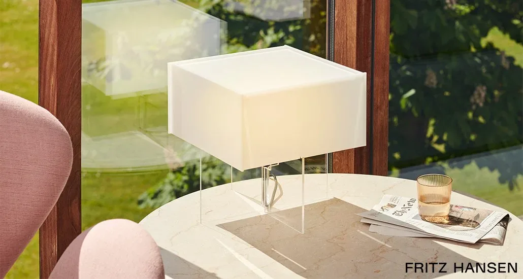 Cross plex table lamp t 300 on a Table