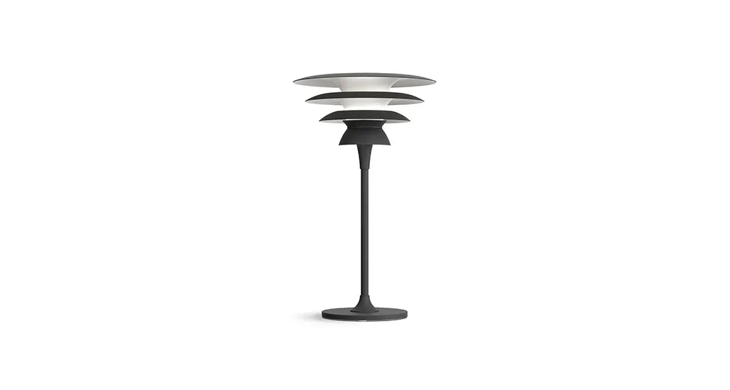 da vinci table lamp is a contemporary led table lamp with metal base and is suitable for hospitality, residential and contract projects