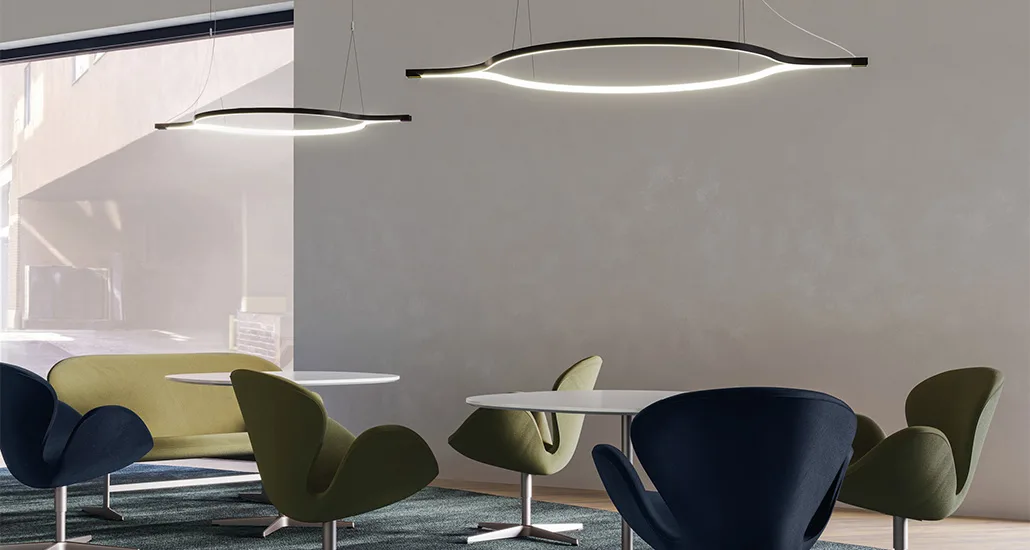 Galileo Pendant Lamp is a contemporary pendant lamp with minimalist look suitable for hospitality, contract and residential projects