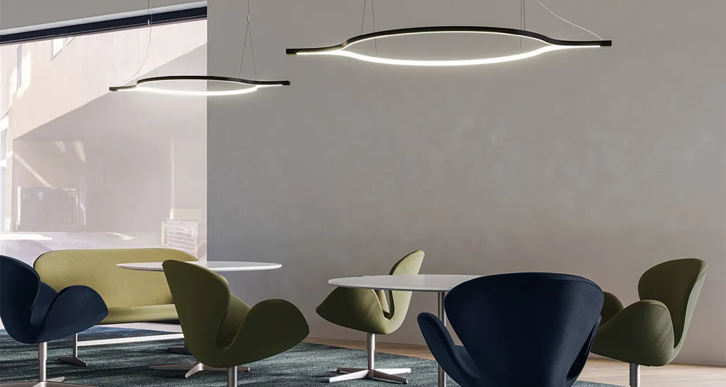 galileo pendant lamp is a contemporary pendant lamp with minimalist look suitable for hospitality, contract and residential projects