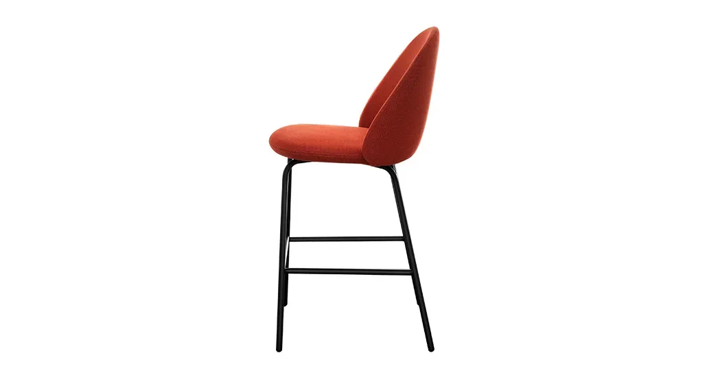 iola stool is a contemporary stool with uphostered seat and is uitable for hospitalit, contract and residential projects