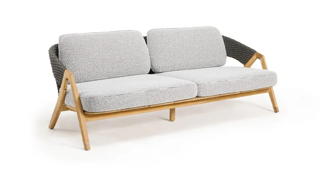 Knit 3 seater sofa by Ethimo
