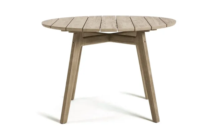 Knit round dining table 2