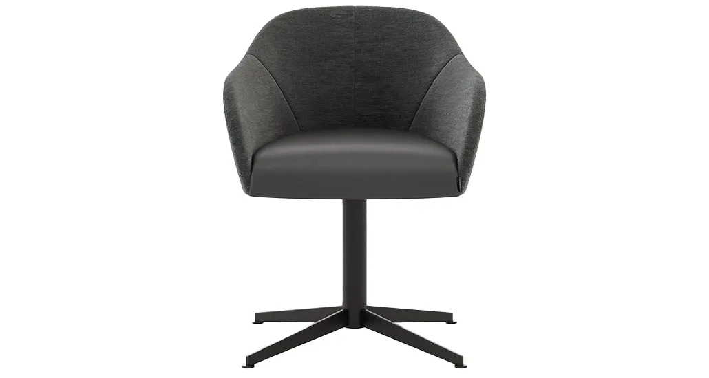 lili home office chair is a contemporary upholstered office chair with a wide range of fabric options suitable for office and residential spaces