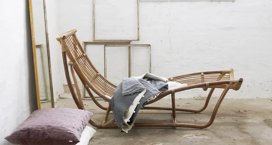 Michelangelo Daybed by Sika Design is a contemporary sustainable rattan daybed suitable for hospitality, residential and contract requirements