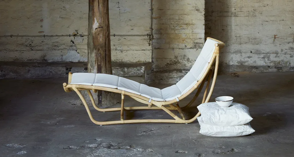 Michelangelo Daybed by Sika Design is a contemporary sustainable rattan daybed suitable for hospitality, residential and contract requirements