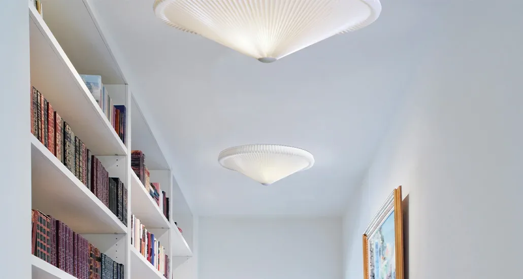 model 26 70 plastic ceiling light by le klint