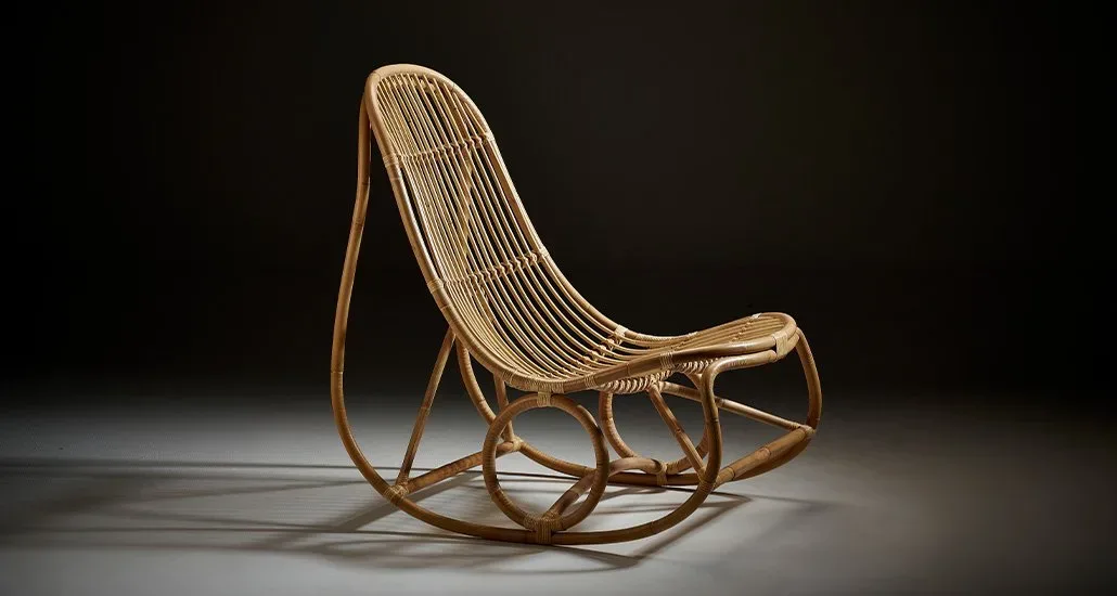 nanny rocking chair by sika design with elegant look