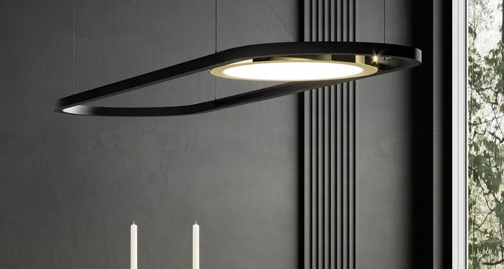 nucleo pendant lamp by modo luce with close look