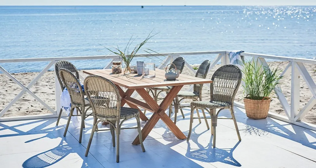 Ofelia garden side chair by sika design