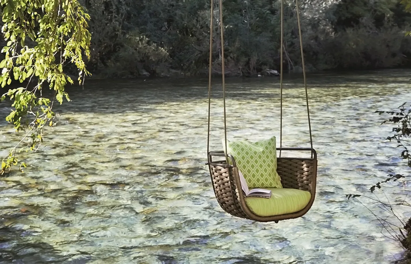 portofino rope swing chair outdoor