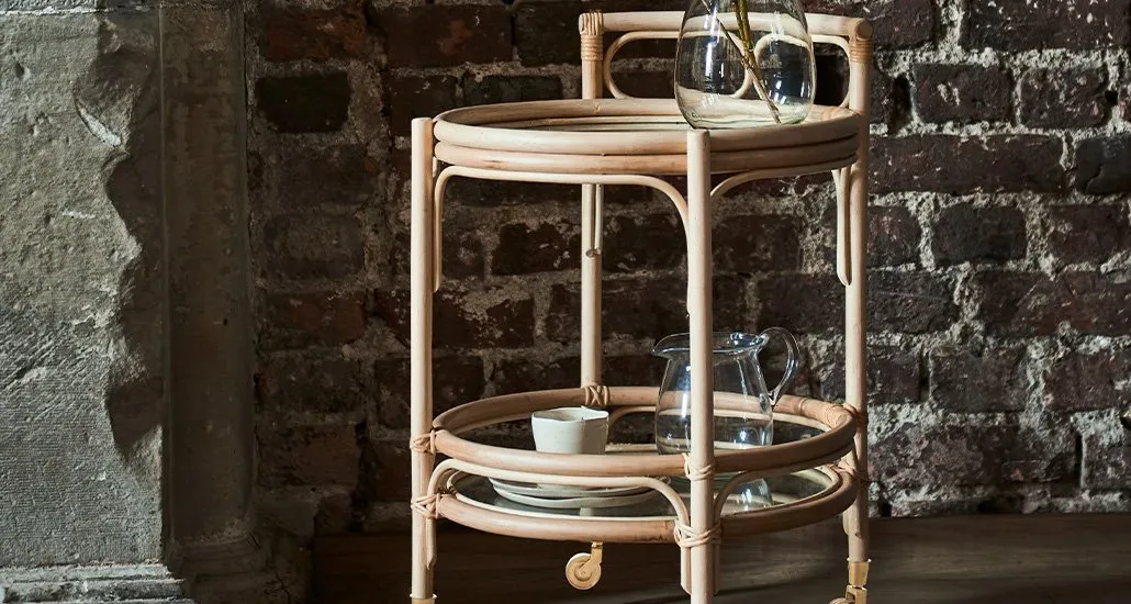 Romeo trolley used for transporting items, crockery etc in restaurants hotels and such
