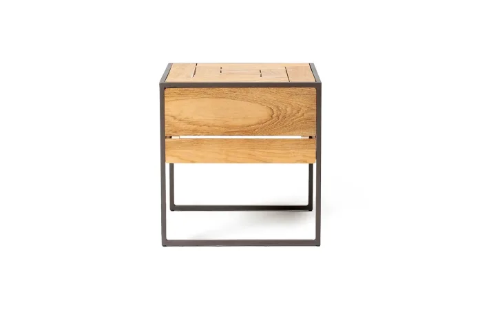 tetris coffee table with integrated lamp front view