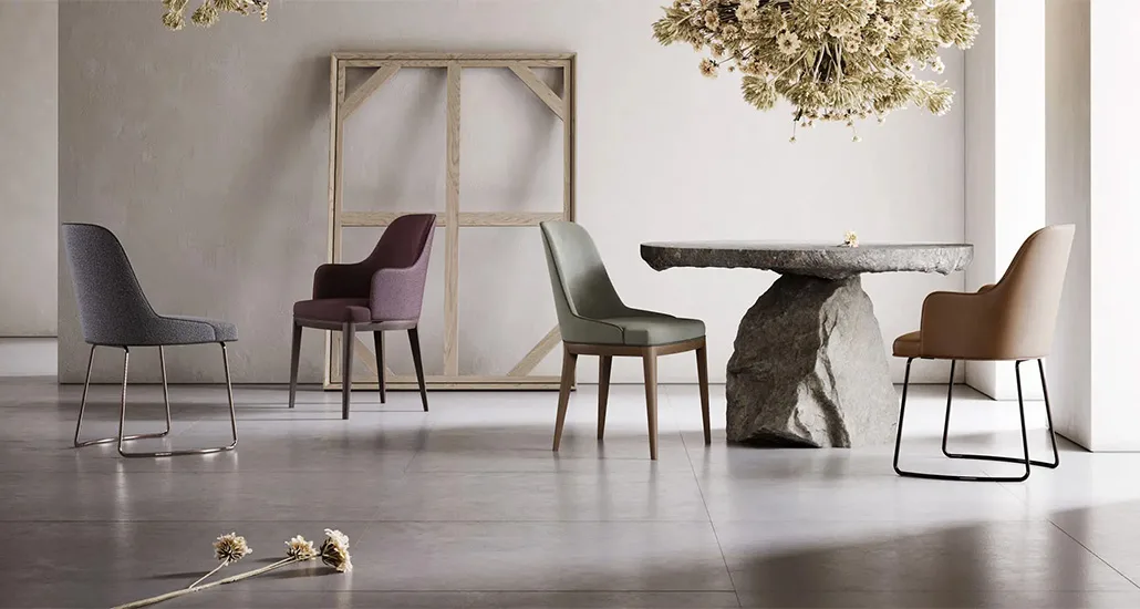 anna dining armchair by domkapa is a very fine addition to contemporary interiors and is suitable for hospitality, contract and residential projects.