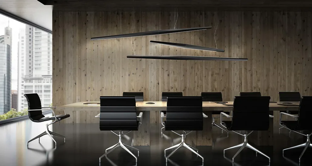viisi pendant lamp in a office environment