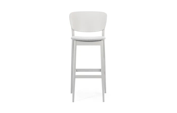 valencia barstool with seat upholstery front view