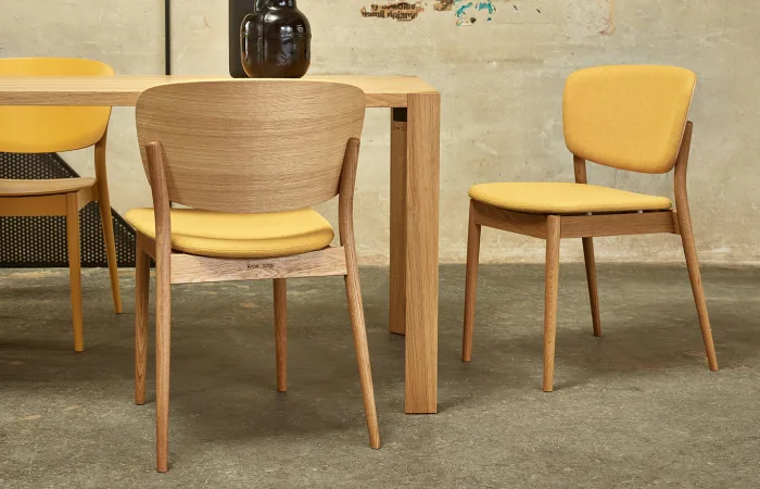 valencia dining chair with seat upholstery ls4