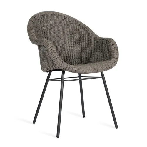remi dining chair steel base 1