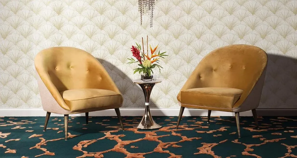 Mid century furniture for hotel fabiia