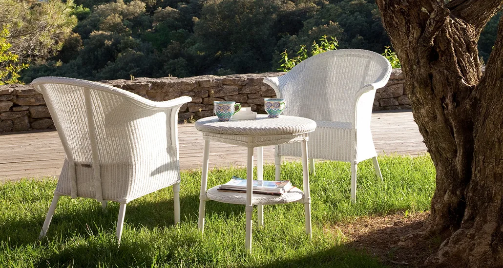 Monte carlo dining chair is a contemporary outdoor dining chair with aluminium frame and Lloyd loom weave and is suitable for hospitality and contract projects.