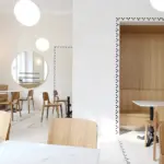 Leaf Chair is a contemporary dining chair with wood and plywood structure is suitable for contract and hospitality spaces.